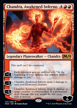 Chandra, Awakened Inferno Magic Core Set 2020